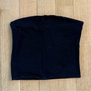 Brandy Melville Black Strapless Tube Top